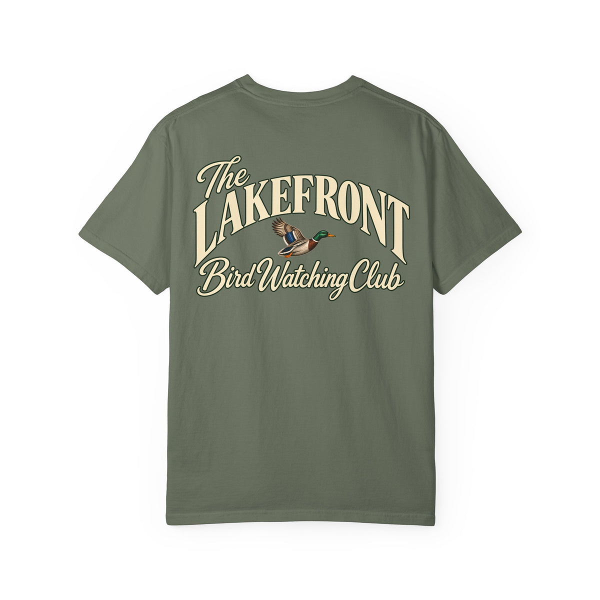 The Lakefront Bird Watching Club Tee — Willow Field Graphic T-Shirt