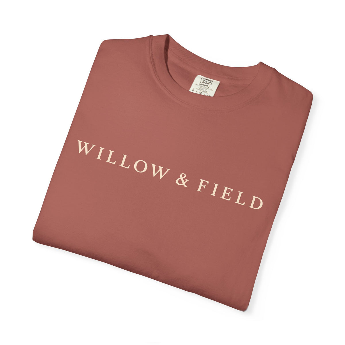 Willow & Field Logo T‑Shirt — Minimalist Brand Tee