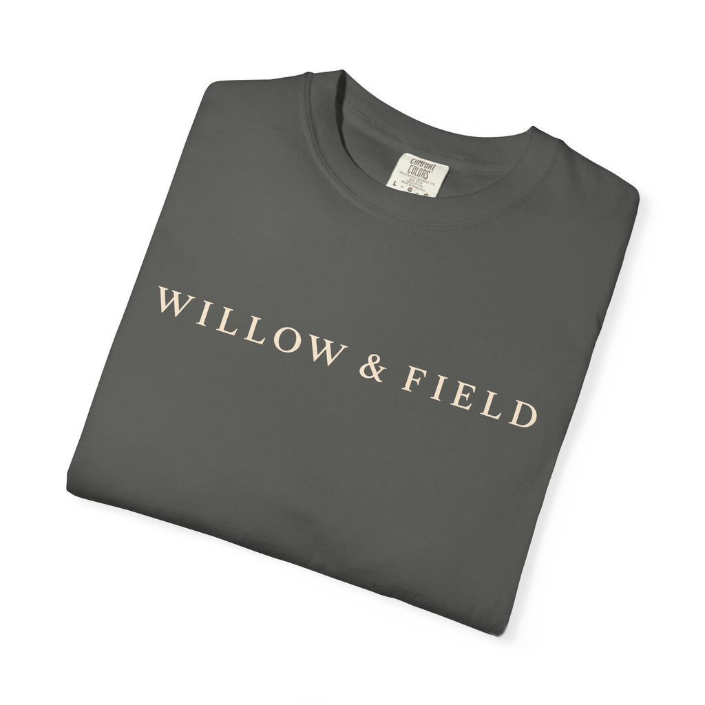 Willow & Field Logo T‑Shirt — Minimalist Brand Tee