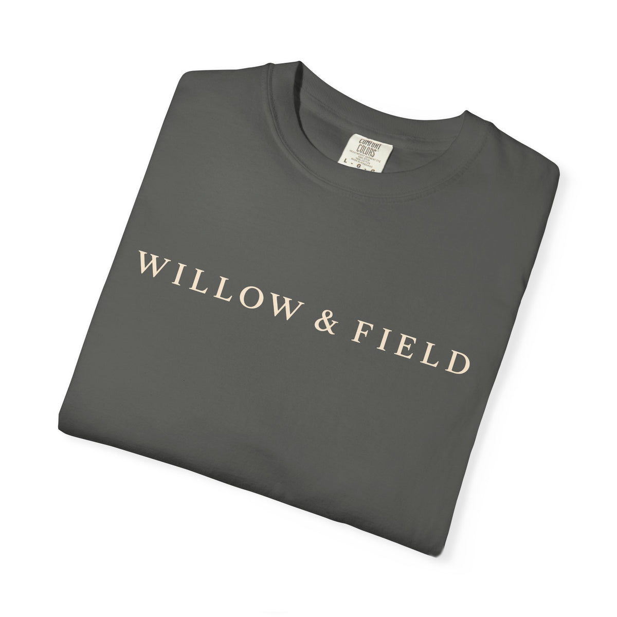 Willow & Field Logo T‑Shirt — Minimalist Brand Tee