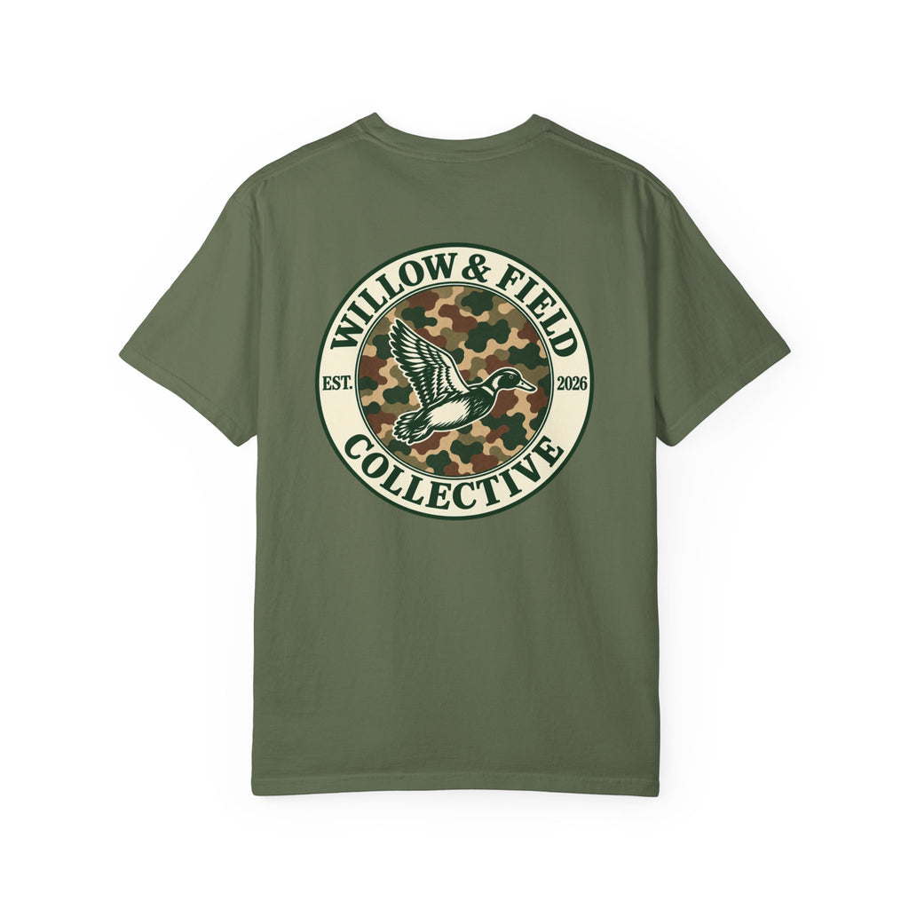 Willow & Field Collective Camo Duck T-Shirt