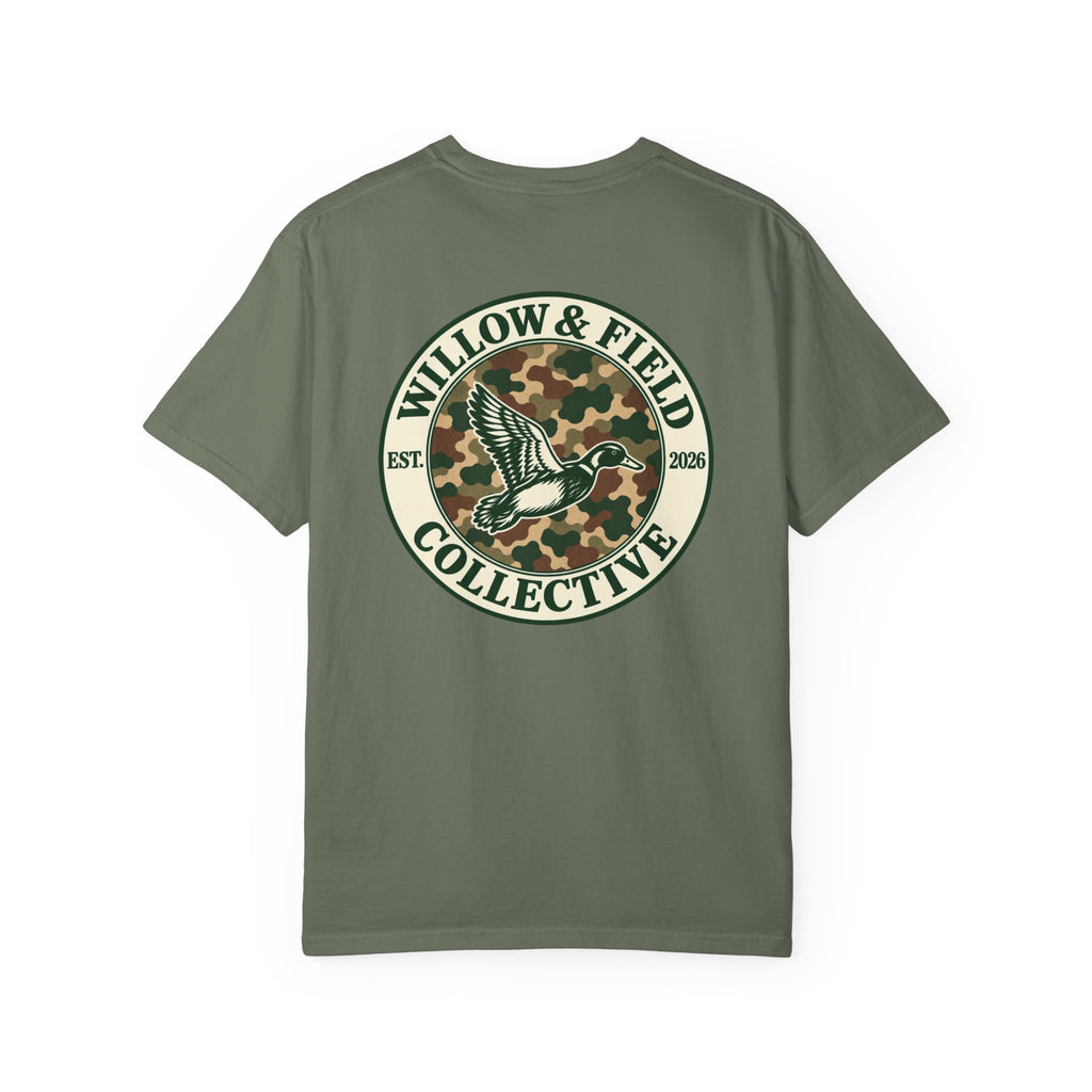 Willow & Field Collective Camo Duck T-Shirt