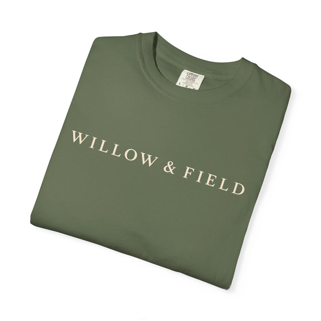 Willow & Field Logo T‑Shirt — Minimalist Brand Tee