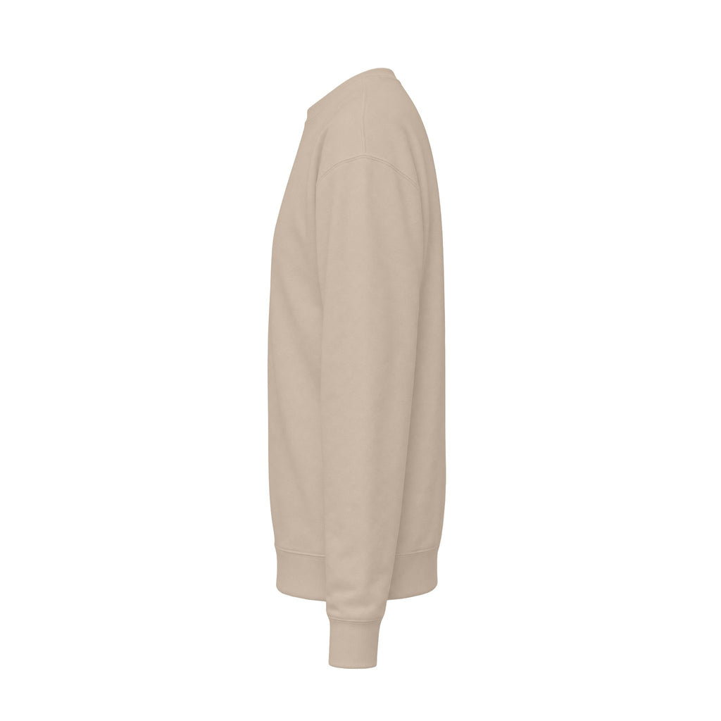 Willow & Field Crewneck Sweatshirt – Minimal Text Logo Pullover