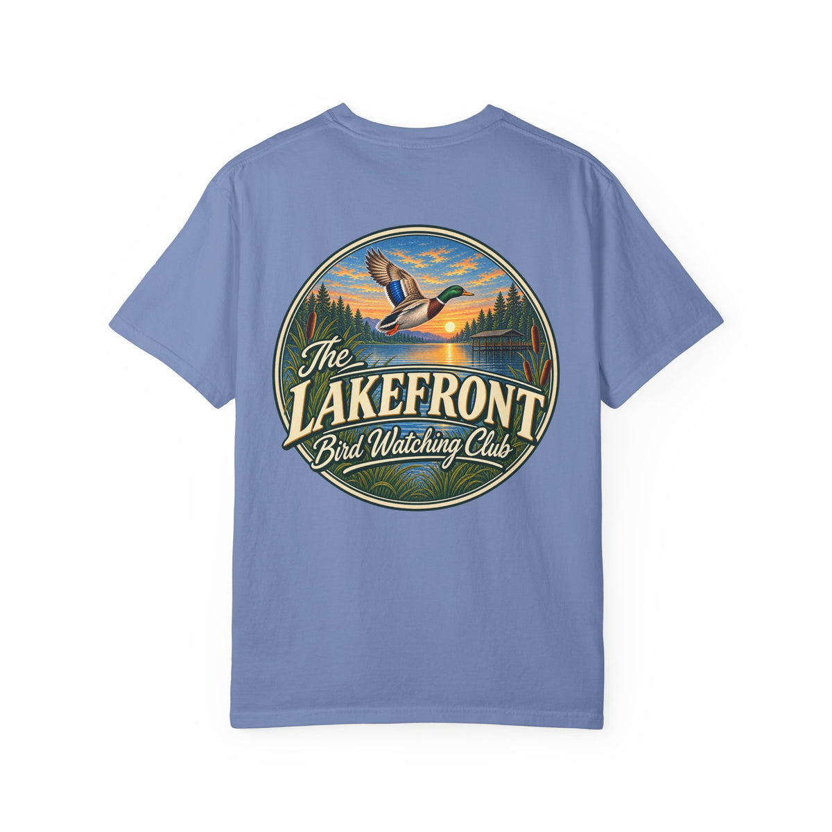 Lakefront Bird Watching Club T-Shirt — Willow Field Graphic Tee