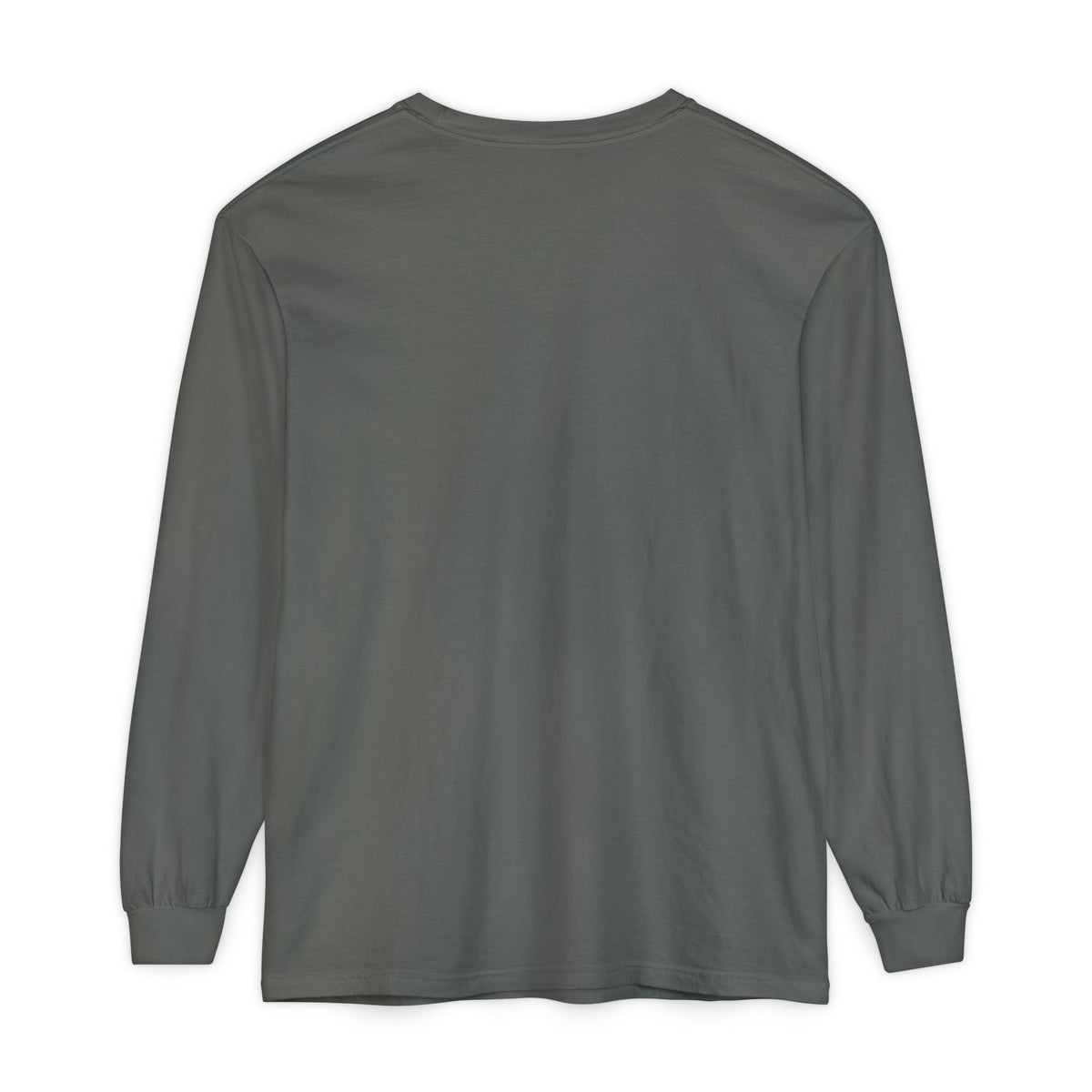 Willow & Field Long Sleeve Tee — Rustic Logo Garment-Dyed Shirt