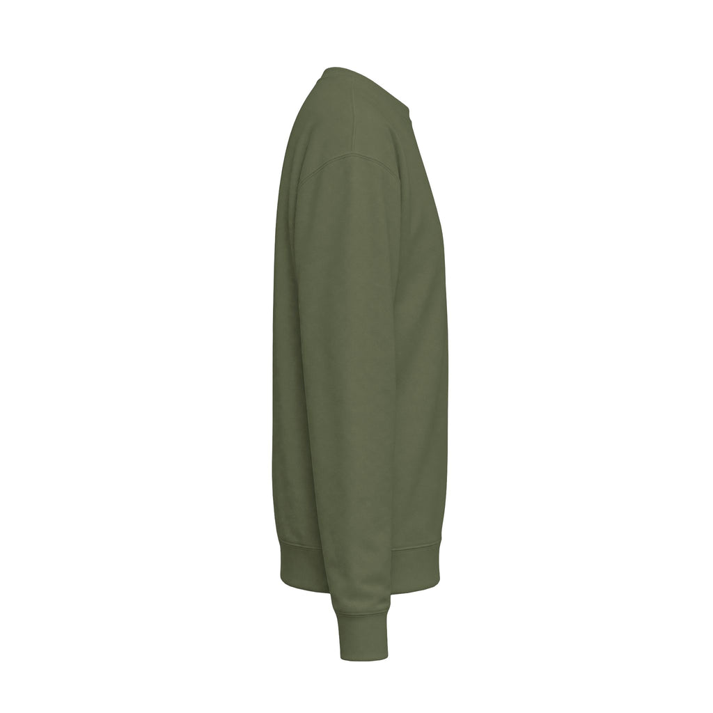 Willow & Field Crewneck Sweatshirt – Minimal Text Logo Pullover