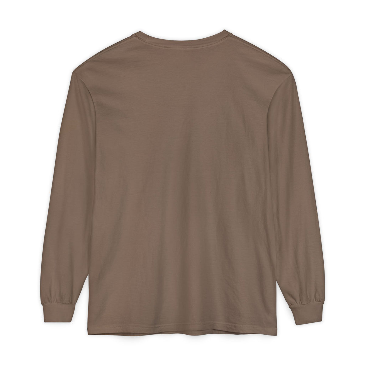 Willow & Field Long Sleeve Tee — Rustic Logo Garment-Dyed Shirt