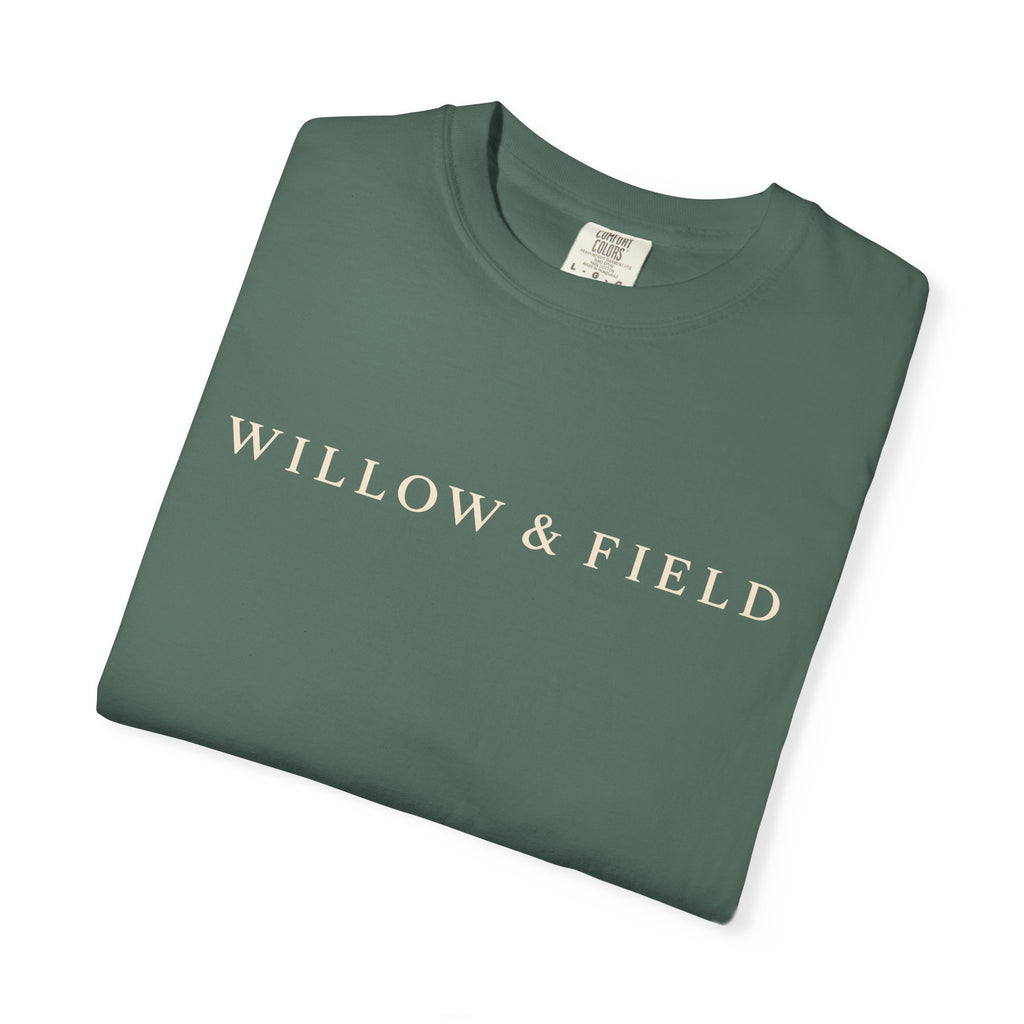Willow & Field Logo T‑Shirt — Minimalist Brand Tee