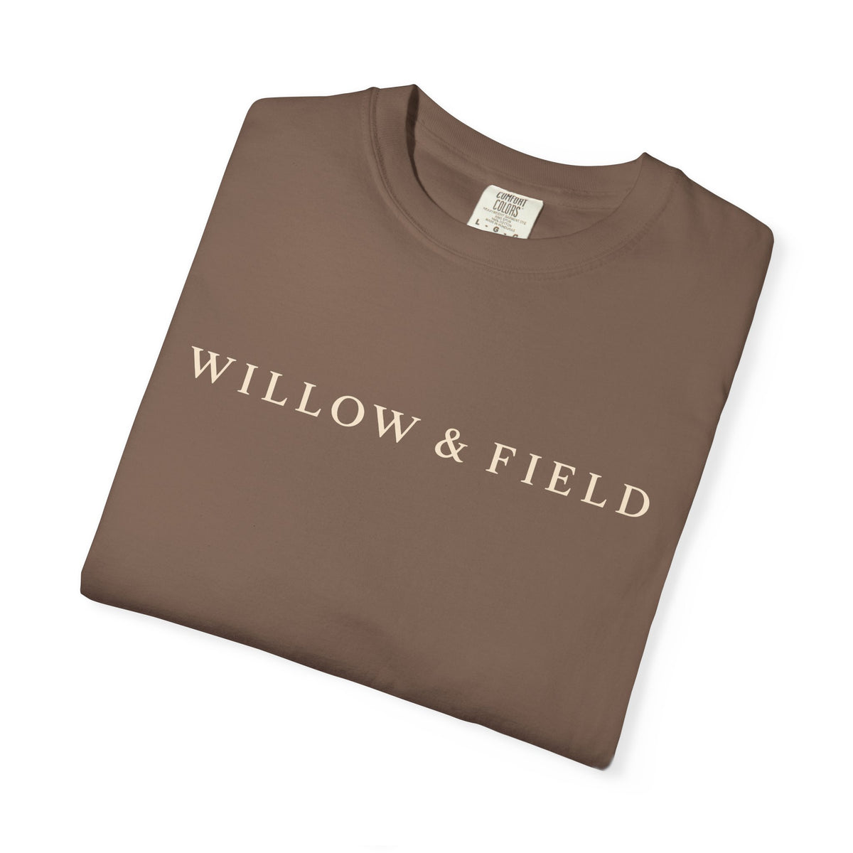 Willow & Field Logo T‑Shirt — Minimalist Brand Tee