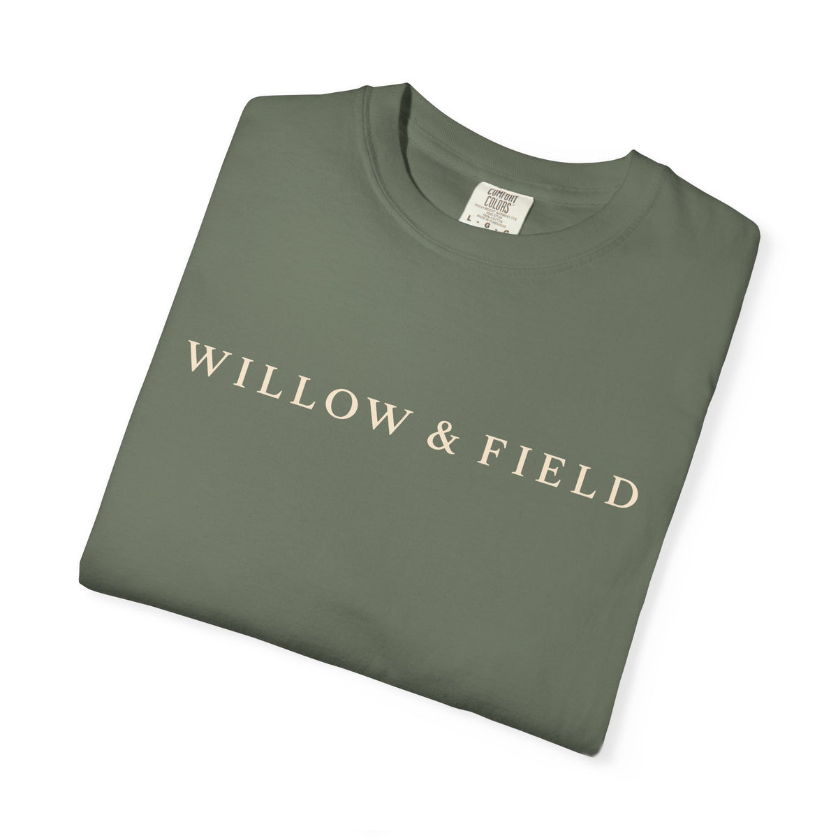 Willow & Field Logo T‑Shirt — Minimalist Brand Tee