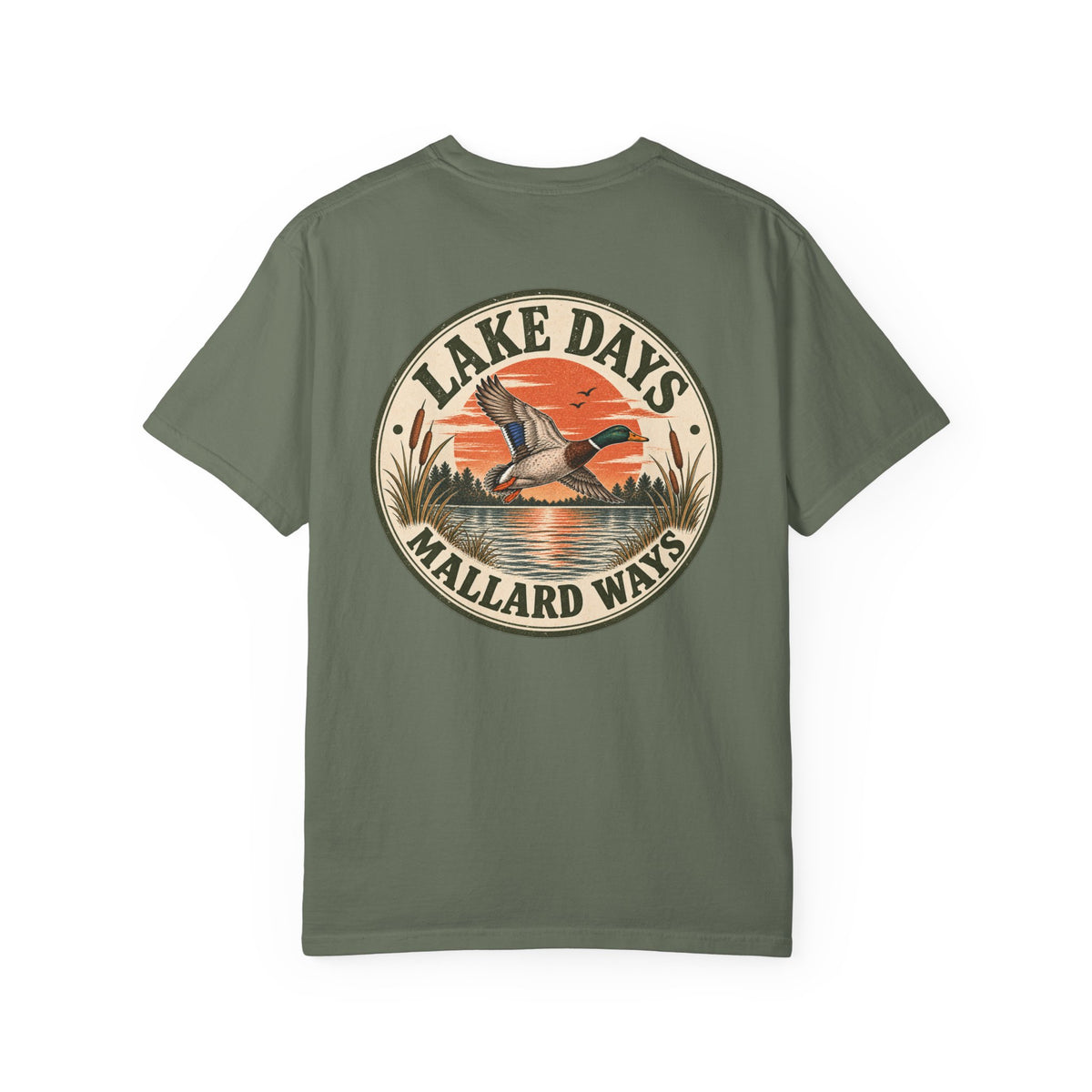 Lake Days Mallard Ways T‑Shirt — Vintage Duck Hunting Tee