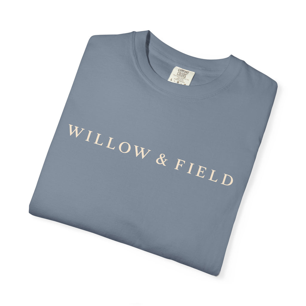Willow & Field Logo T‑Shirt — Minimalist Brand Tee