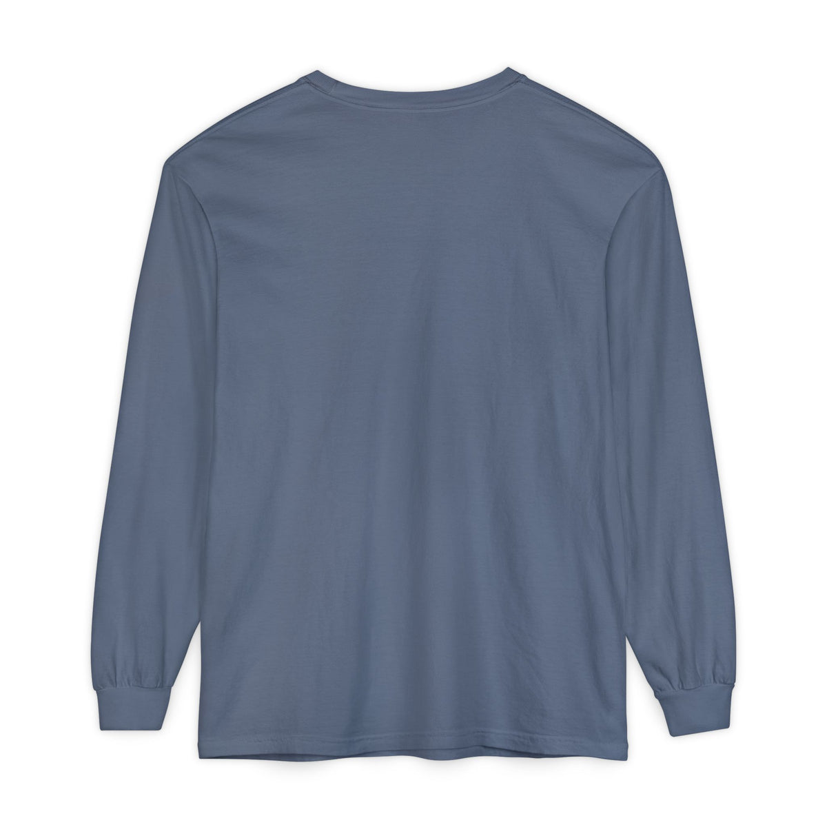 Willow & Field Long Sleeve Tee — Rustic Logo Garment-Dyed Shirt