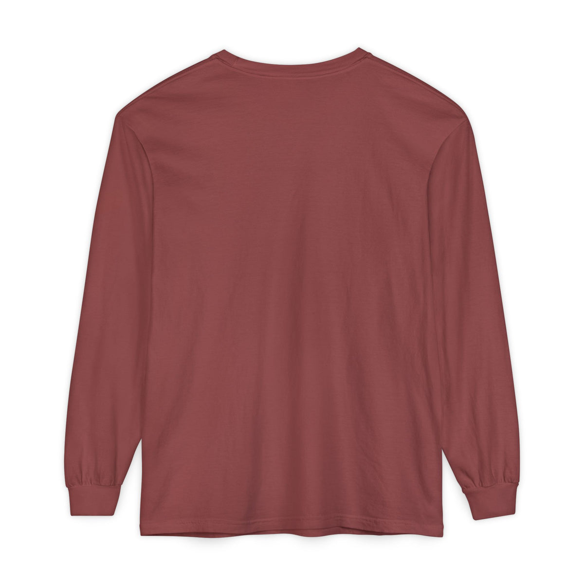 Willow & Field Long Sleeve Tee — Rustic Logo Garment-Dyed Shirt