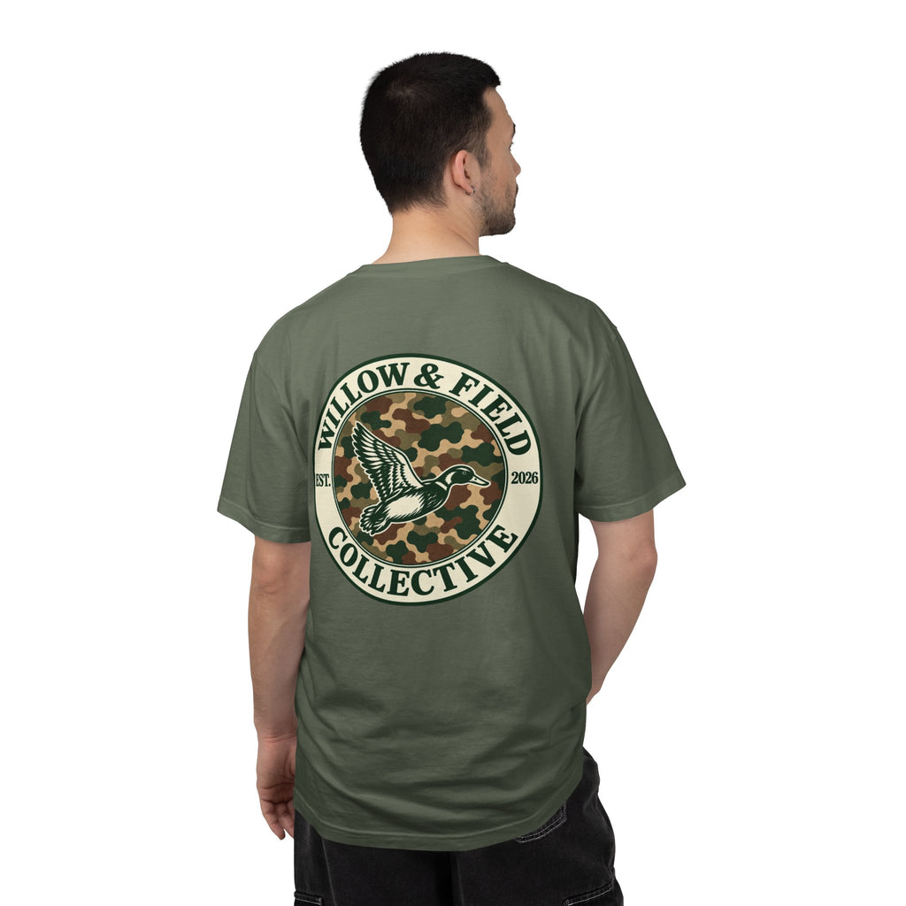 Willow & Field Collective Camo Duck T-Shirt