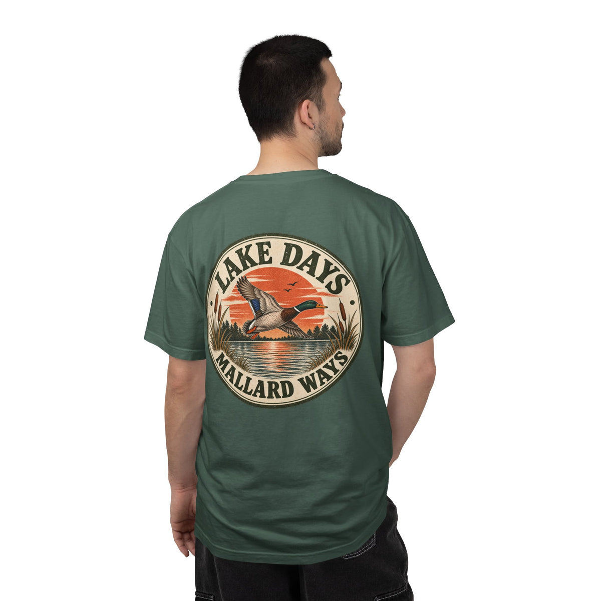 Lake Days Mallard Ways T‑Shirt — Vintage Duck Hunting Tee