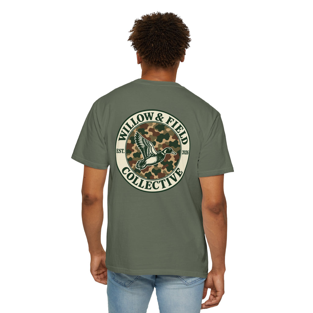 Willow & Field Collective Camo Duck T-Shirt