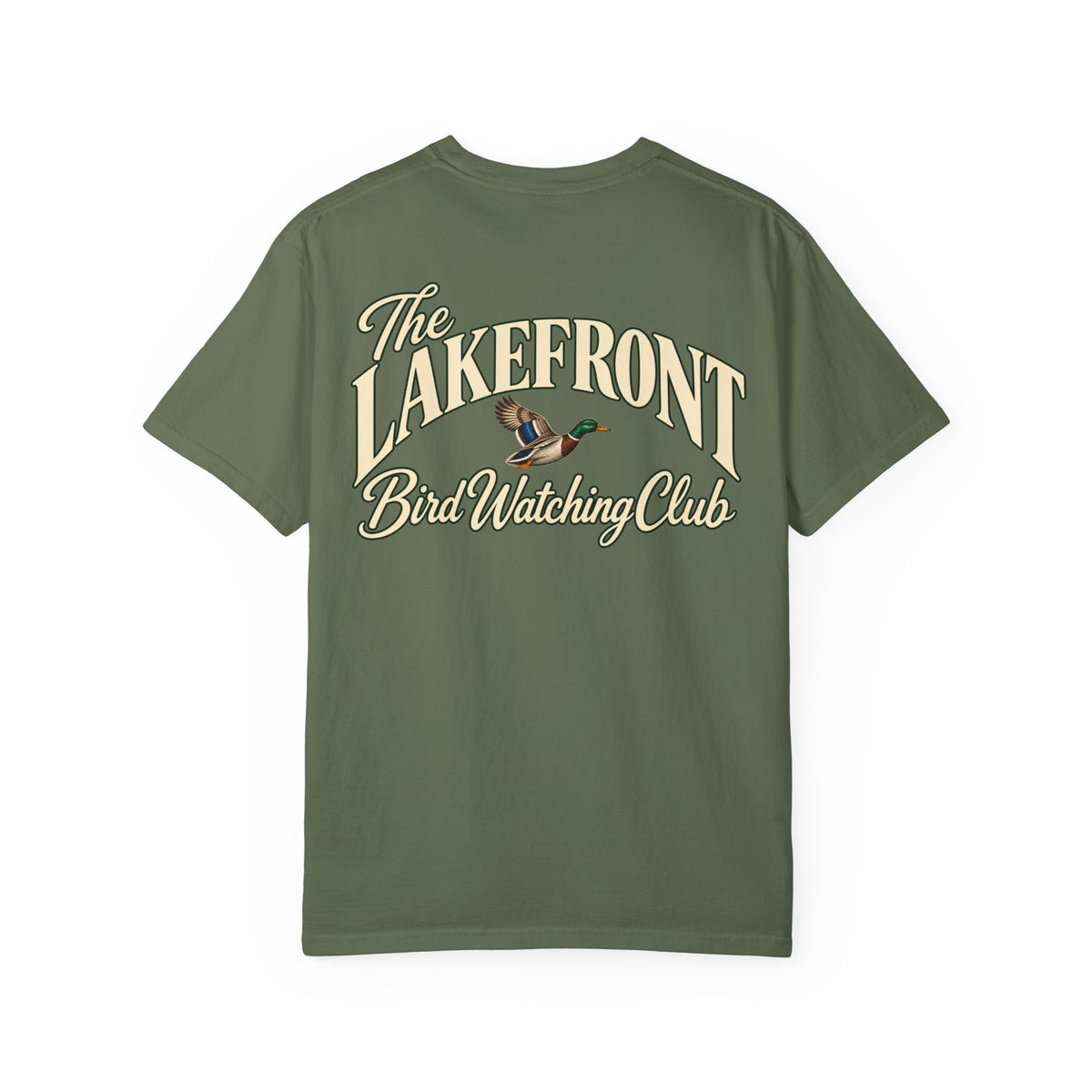 The Lakefront Bird Watching Club Tee — Willow Field Graphic T-Shirt