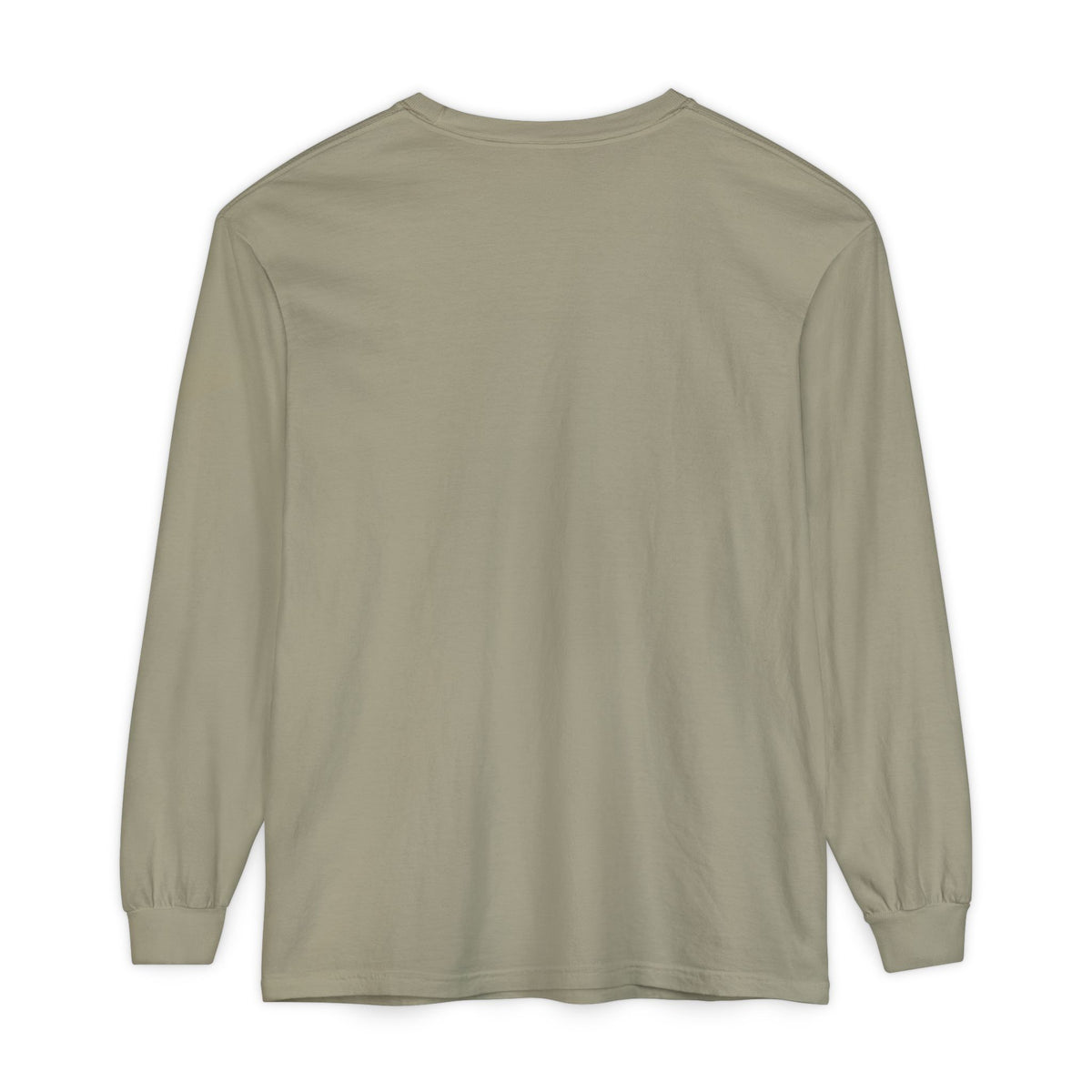 Willow & Field Long Sleeve Tee — Rustic Logo Garment-Dyed Shirt