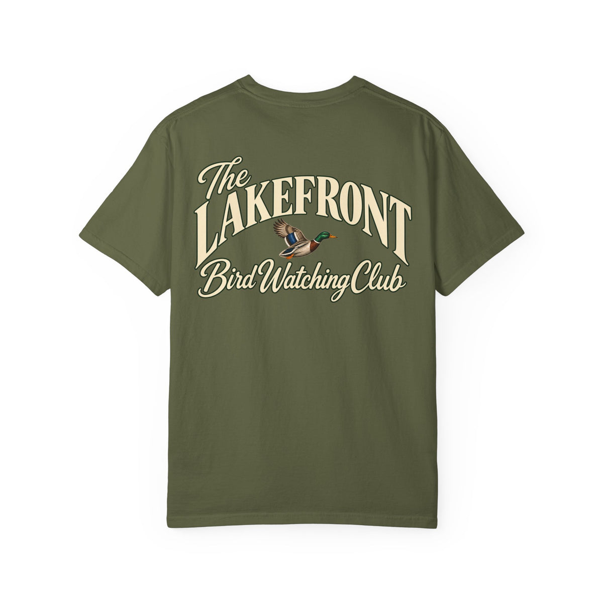 The Lakefront Bird Watching Club Tee — Willow Field Graphic T-Shirt