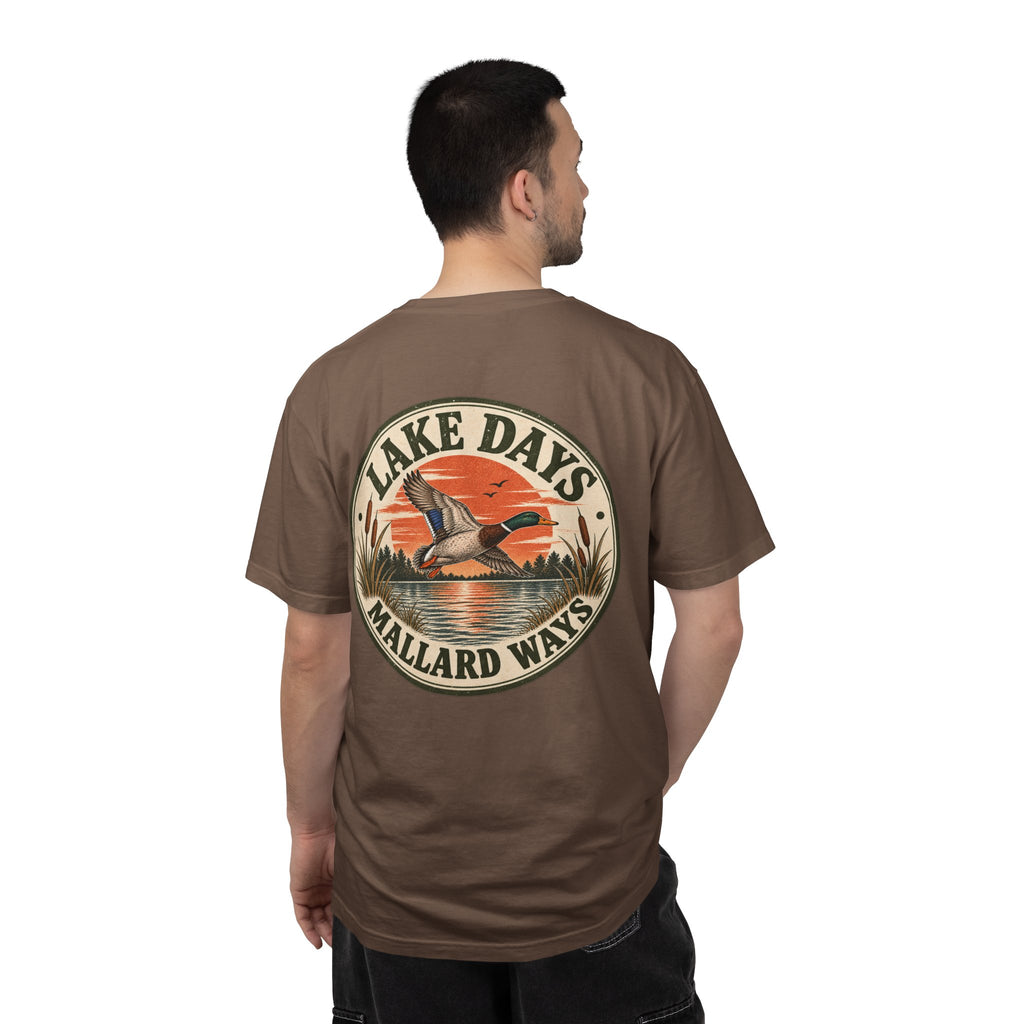 Lake Days Mallard Ways T‑Shirt — Vintage Duck Hunting Tee