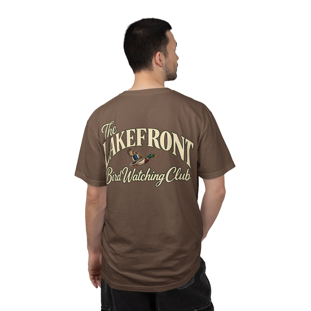 The Lakefront Bird Watching Club Tee — Willow Field Graphic T-Shirt
