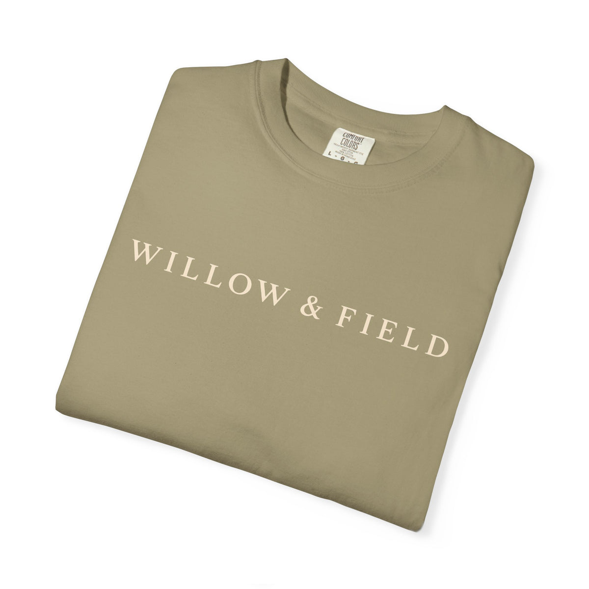 Willow & Field Logo T‑Shirt — Minimalist Brand Tee