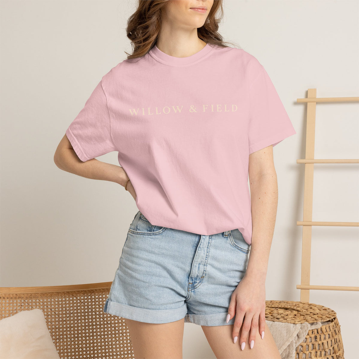 Willow & Field Logo T‑Shirt — Minimalist Brand Tee
