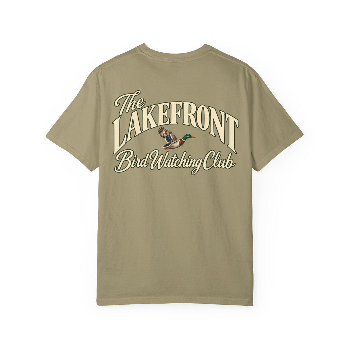 The Lakefront Bird Watching Club Tee — Willow Field Graphic T-Shirt