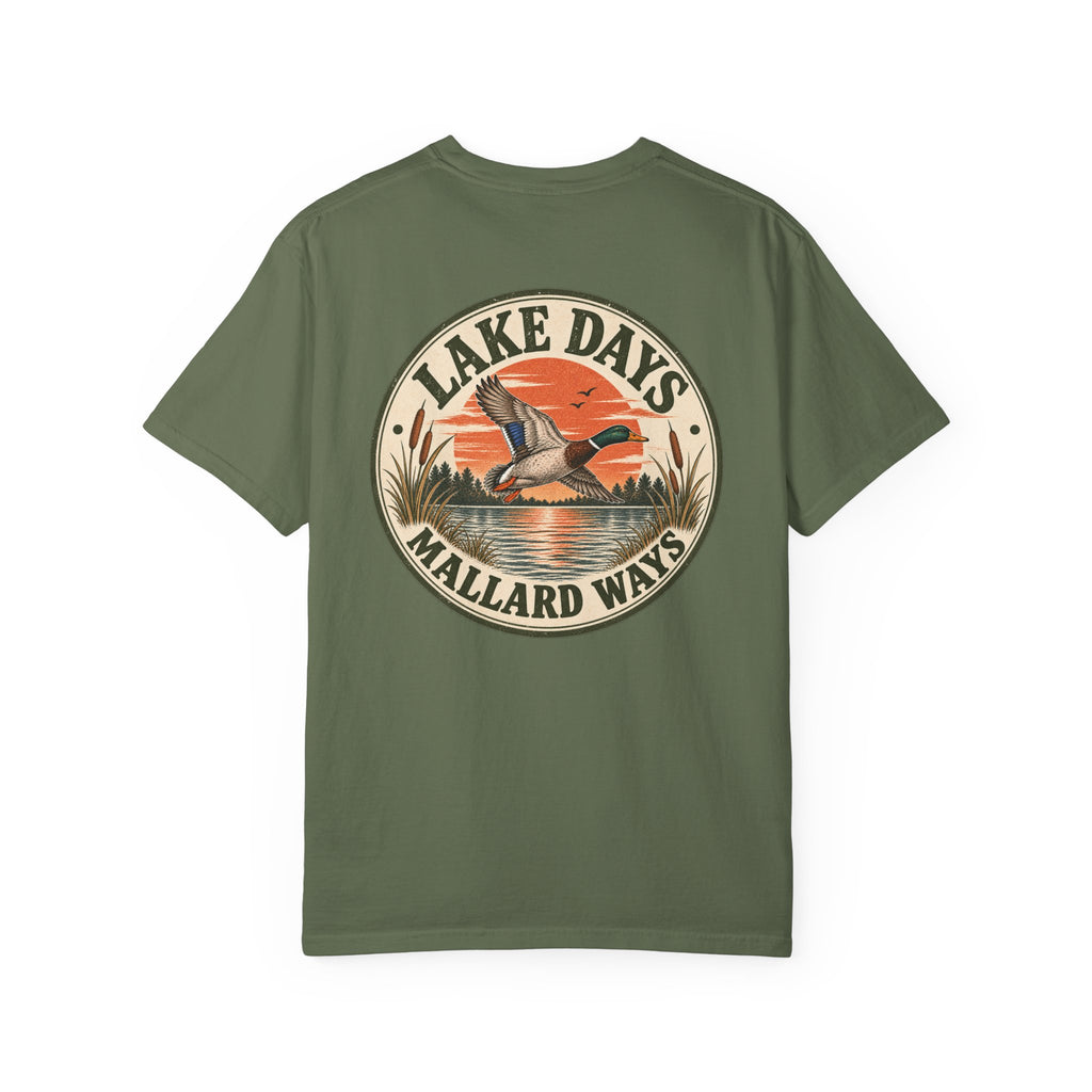 Lake Days Mallard Ways T‑Shirt — Vintage Duck Hunting Tee