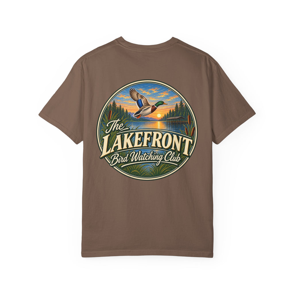 Lakefront Bird Watching Club T-Shirt — Willow Field Graphic Tee