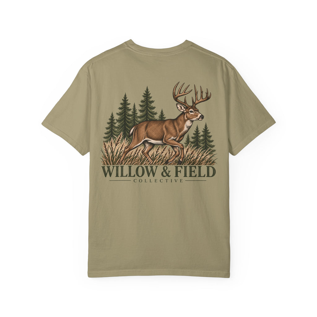 Deer Forest Graphic T-Shirt — "Willow & Field"