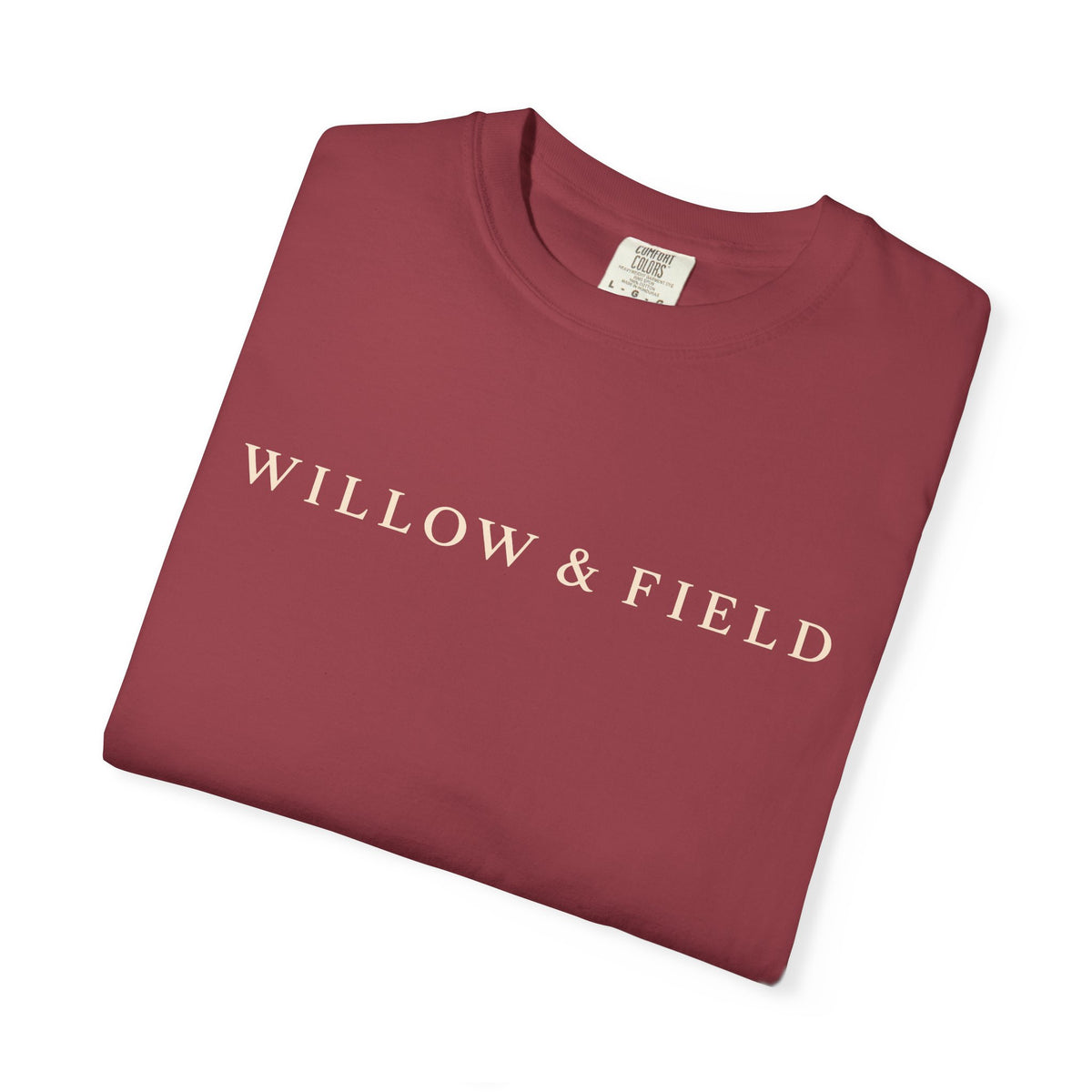 Willow & Field Logo T‑Shirt — Minimalist Brand Tee