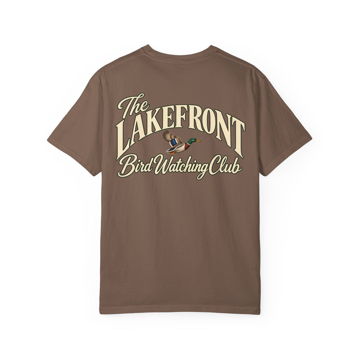 The Lakefront Bird Watching Club Tee — Willow Field Graphic T-Shirt