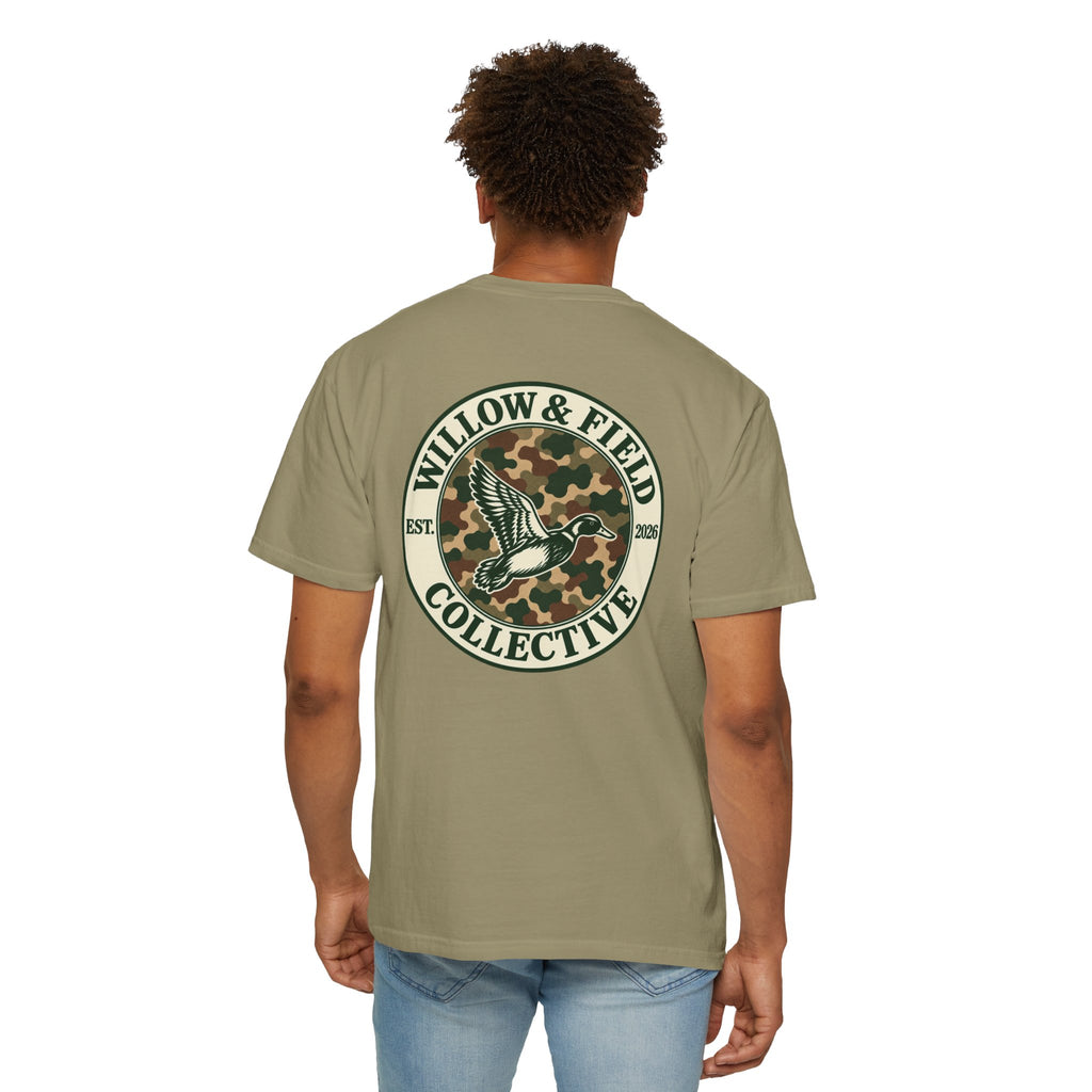 Willow & Field Collective Camo Duck T-Shirt