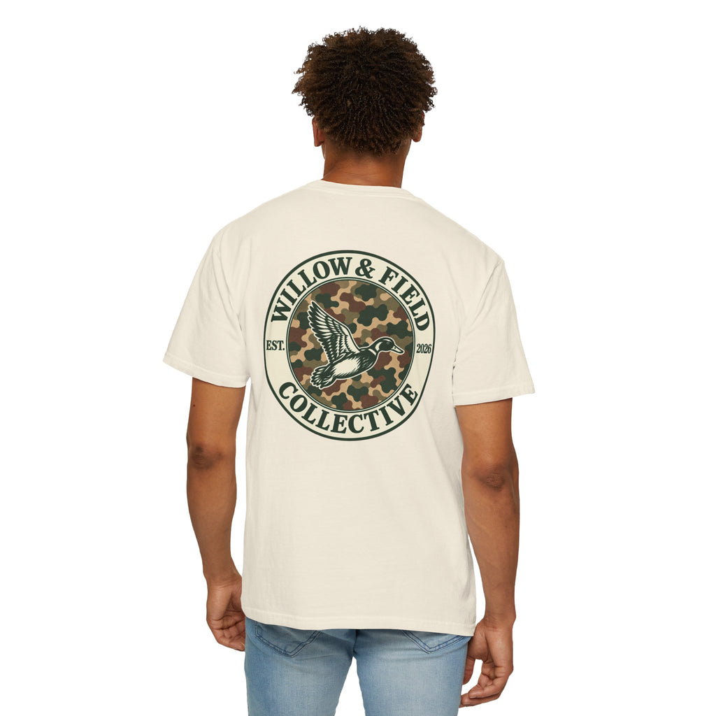 Willow & Field Collective Camo Duck T-Shirt