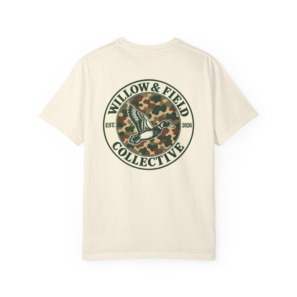 Willow & Field Collective Camo Duck T-Shirt
