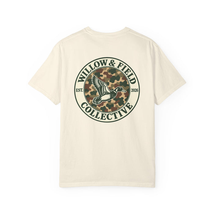 Willow & Field Collective Camo Duck T-Shirt
